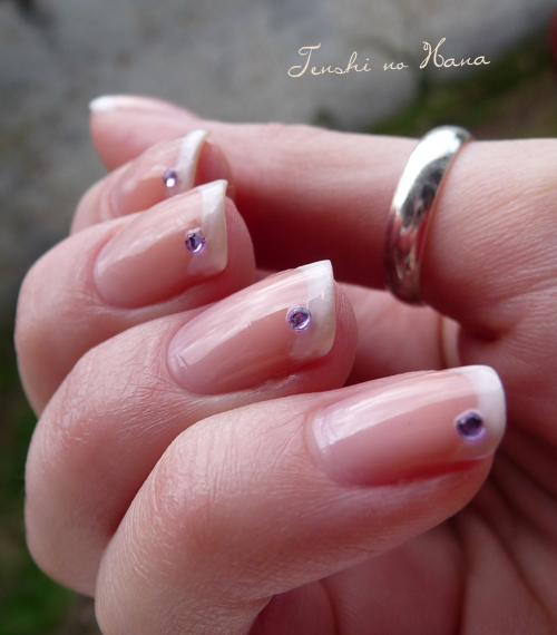 french strass violet 4