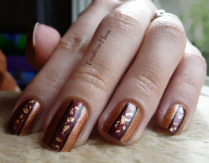 bande orly glam rock foil doré 3