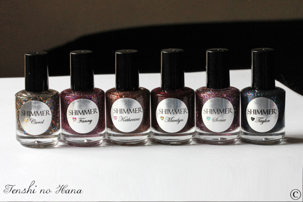 Shimmer polishes 1