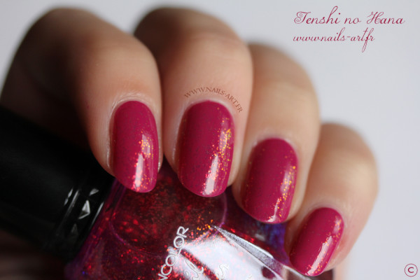 Chunky holo Fuschia 3