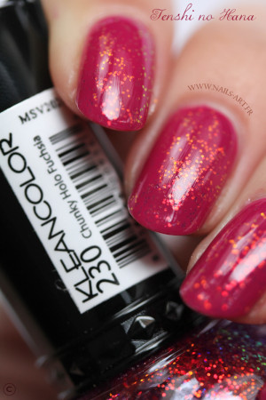 Chunky holo Fuschia 6