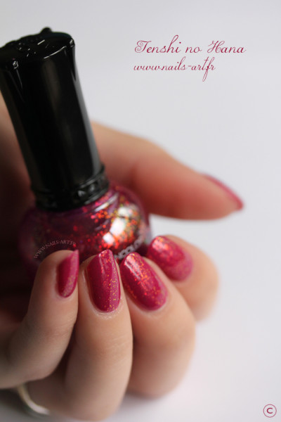 Chunky holo Fuschia 7