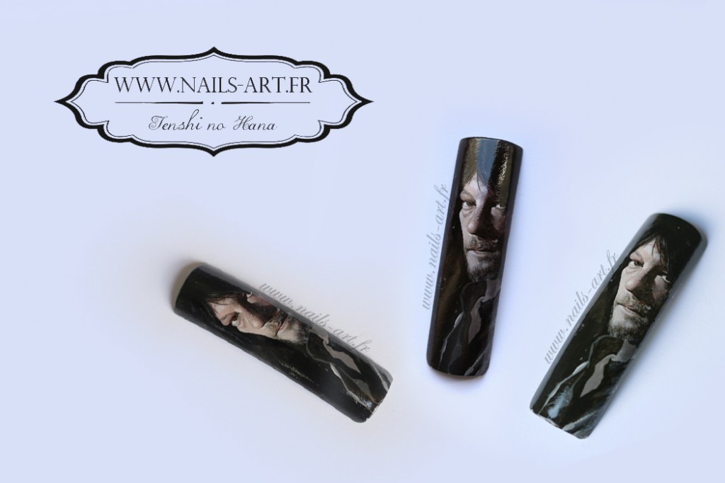 daryl dixon nail art